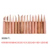 15PCS/Lot Pure Copper Solder Iron Tip Lead-free 900M-T Series Welding Head For Hakko 936 937 Soldering BGA Rework Tools ► Photo 1/6