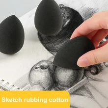 Brush Wipe Sponge Ball Art-Supplies Sketch-Rubbing-Sponge Water-Uptake Drawing-Water