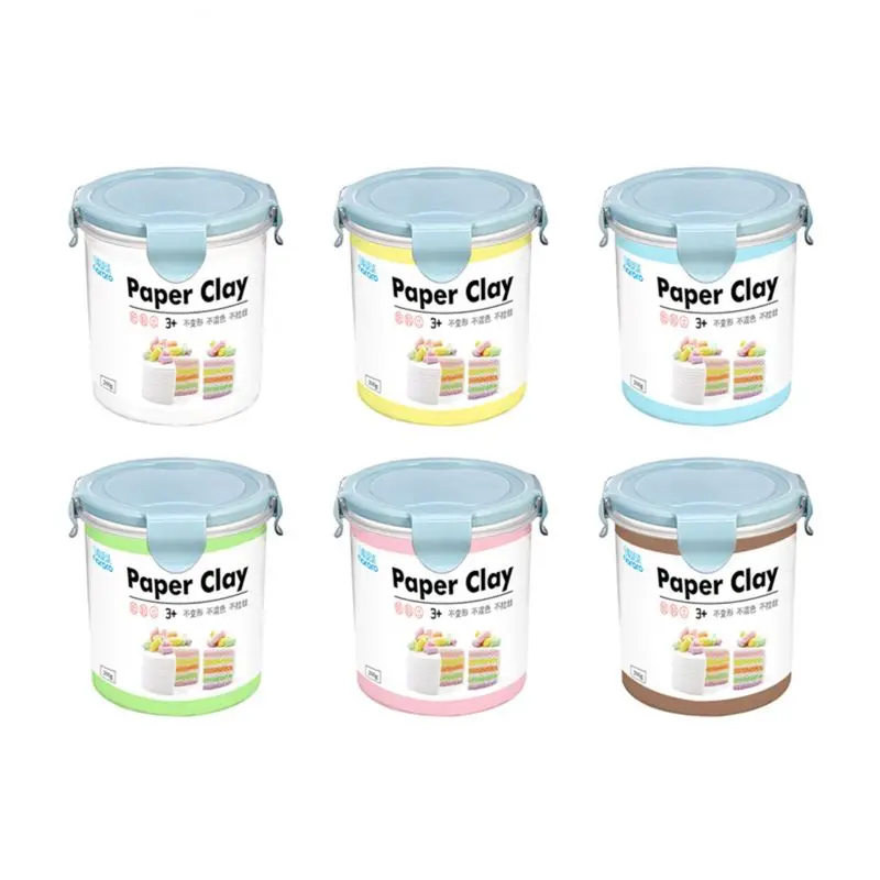 

800ML DIY Paper Clay Soft Modeling Clay Non-Toxic Kids Toy