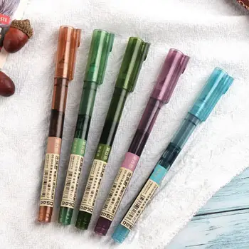 

5 Colors Gel Pen Set Glitter Gel Pens For School Office Adult Coloring Book Journals Drawing Doodling Art Markers