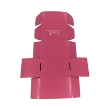 Китай коробка гофрированного картона коробка пользовательского логотипа печатная коробка розовый коробка с логотипом