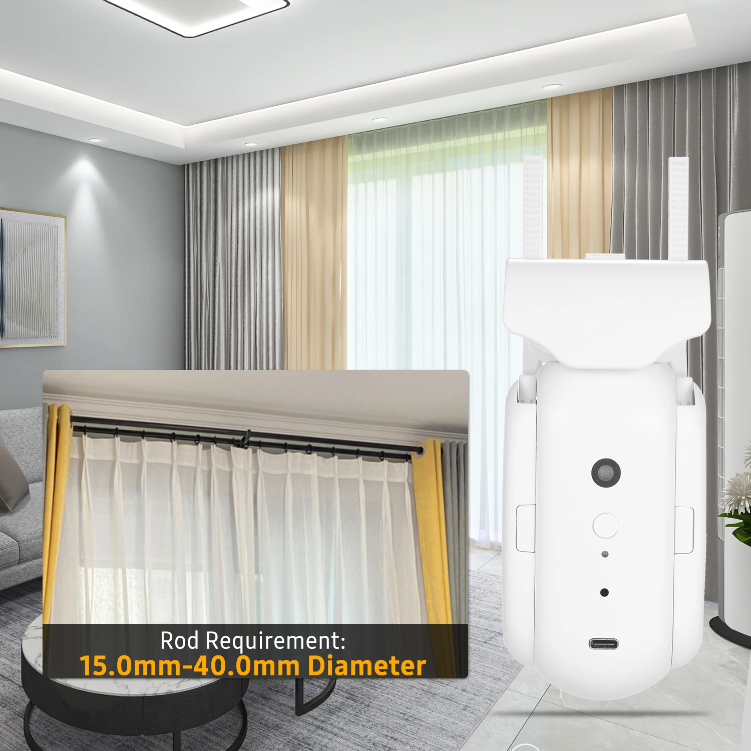 Home Improvement BT Automatic Curtain Opener Closer Robot Wireless