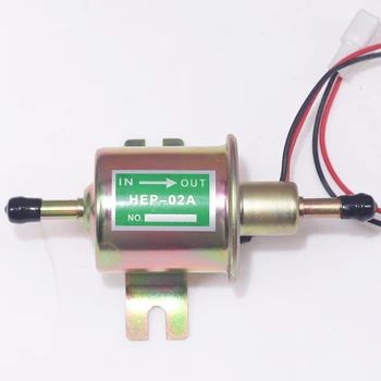 

High Quality Low Pressure Universal Diesel Petrol Gasoline Electric Fuel Pump HEP-02A 12V 24V For Car Motorcycle