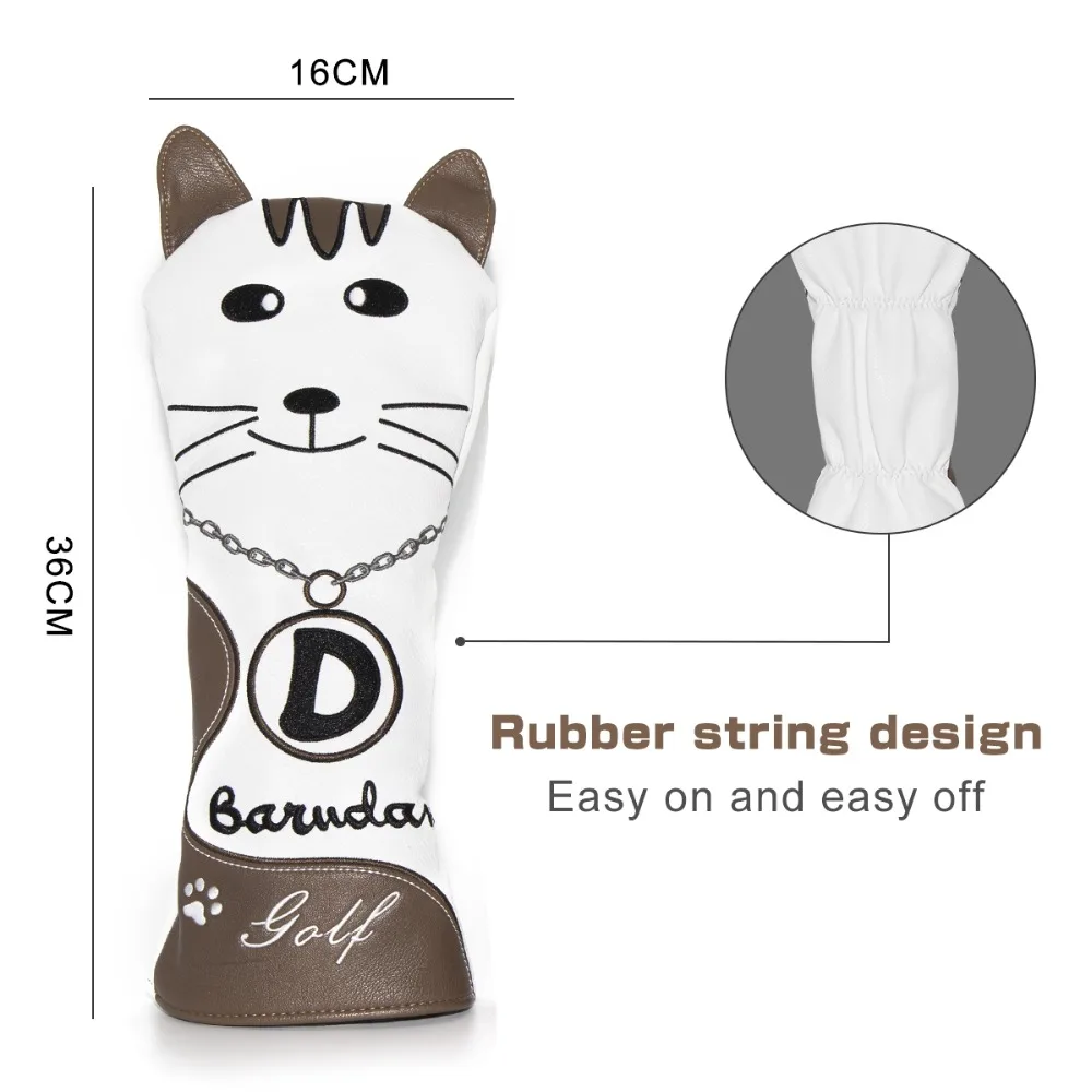 4 golf driver head covers