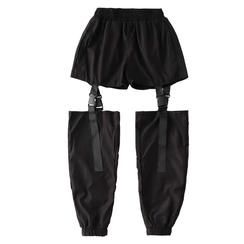 Pants Детские черные и желтые танцевальные костюмы в стиле хип-хоп с длинными рукавами для девочек; танцевальные костюмы в стиле джаз; одежда для бальных танцев - Цвет: Pants