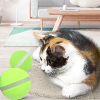 

Electronic Pet Toy Ball New Design Pet Dog Cat Toys Interactive Toy Electric Innovative Waterproof Toy Ball