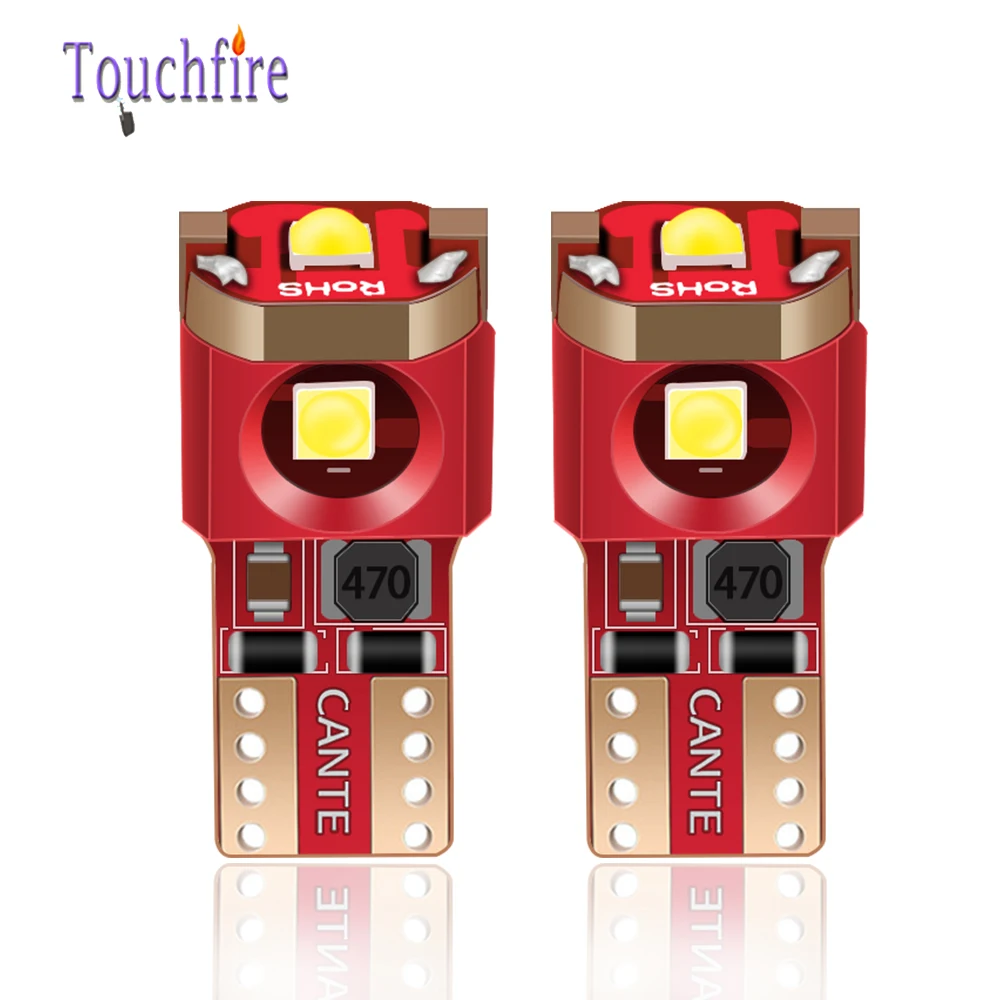 2 шт. автомобильные светодиодсветодиодный лампы T10 W5W 194 3030 3SMD|Сигнальная лампа| |