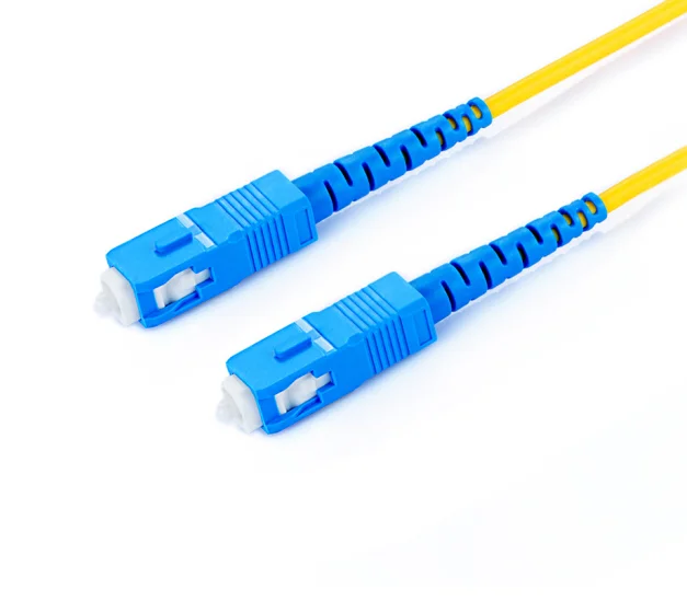 50 шт. Simplex одномодовый SC UPC catv ftth волоконно-оптический перемычка Соединительный кабель, шнур
