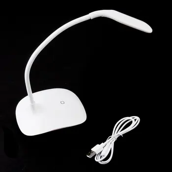 

USB Charging Eye-care Protection Desk/Table LED Lamp 18 Lights White Touch Exquisitely Designed Durable