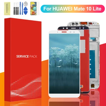

Original 5.9'' LCD For Huawei Mate 10 Lite LCD Display Touch Screen Digitizer Assembly For Huawei Nova 2i RNE-L21 RNE-L22