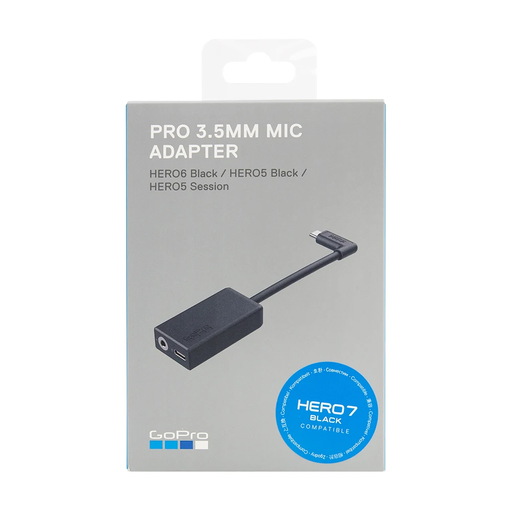 Original GoPro Mic Adapter for GoPro Hero 8 Black