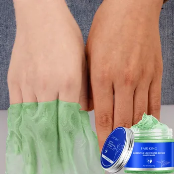 

Hand Care Green Tea Moisturizing Green Tea Hand Mask Tear-off Anti-wrinkle Whitening Tear-off Disposable Brighten Wrinkle