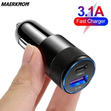PD USB C Car Charger Quick Charge 4.0 3.0 Fast Cha