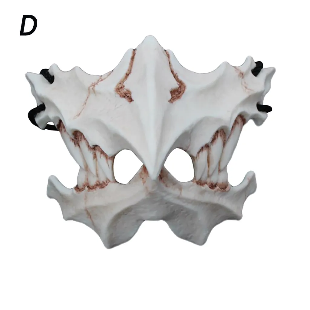 Украшения для Хэллоуина уличные страшные японские Kurato Mito Nue Tengu Ryujin маска Хэллоуин реквизит Карнавальная маска праздничная одежда