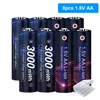 8pcs aa 1.5v li-ion rechargeable battery 1.5v AA lithium battery rechargeable aa 1.5V for flashlight headlamp ► Photo 1/6