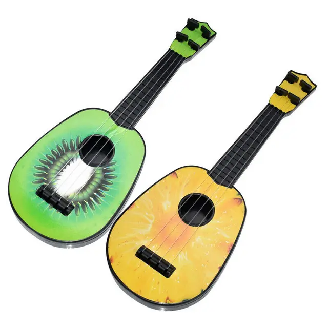 2020 Brand New Children Kids Fruit Ukulele Mini Guitar Musical Instrument Educational Toys 6