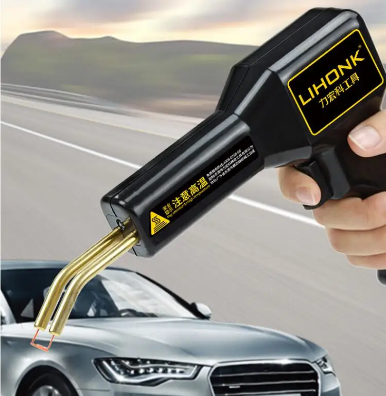 車のバンパー修理プラスチッククラック補修溶接ユニバーサルツール修理機プラスチック溶接ガンネイル 1000個混合爪 Plastic Welders Aliexpress