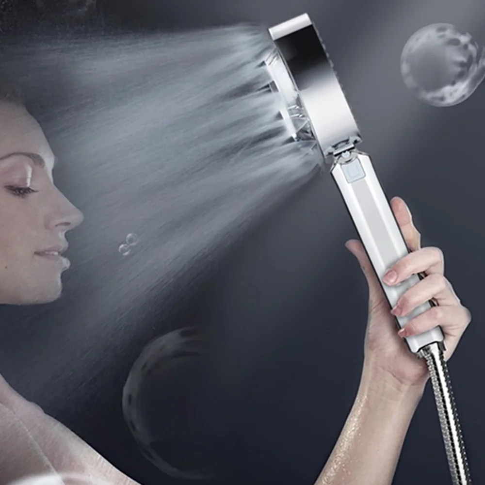 Nozzle Shower-Head Water-Saving Bathroom Pressurized Double-Sided Spa Household