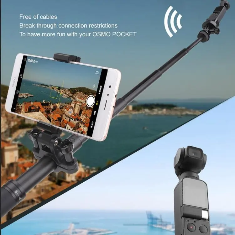 Bluetooth беспроводная зарядка база подставка адаптер для DJI OSMO Карманный карданный камера