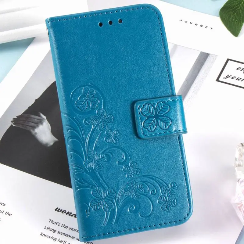 Чехол Lucky Grass для Motorola Moto E5 E6 G5 G5S G6 G7 G8 Plus One Zoom Pro power P40 P30 Play милый чехол с бумажником и подставкой E05E