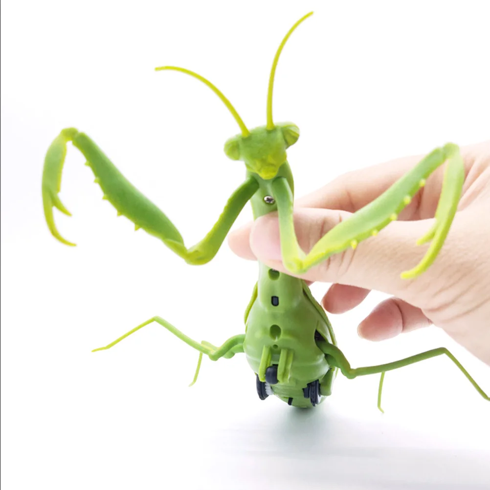 Электрический инфракрасный пульт дистанционного управления имитация Mantis игрушка Реалистичная Мини RC Mantis насекомое страшный трюк детские игрушки на Хэллоуин Рождество