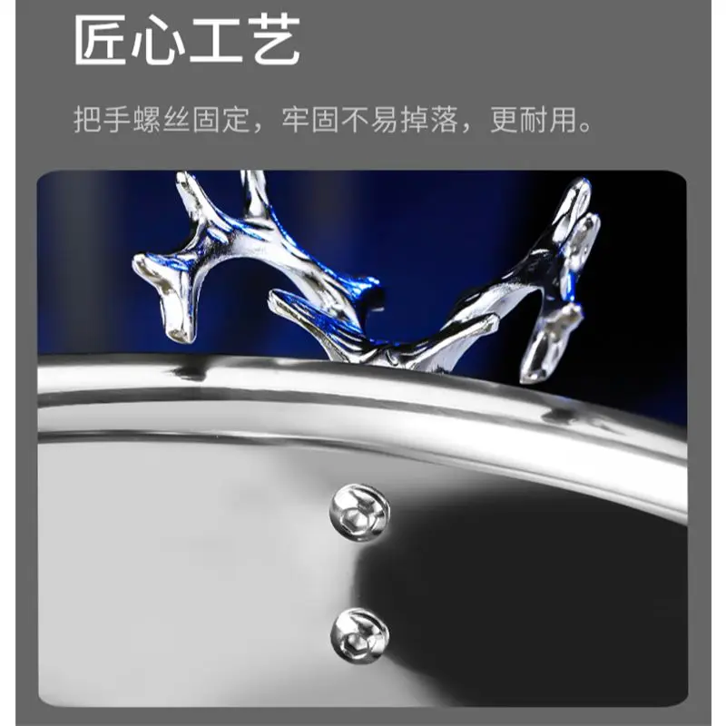 Aixiangru 13.5L Ice Bucket With Deer Head Handle Beer Holder Whiskey Wine Cooler Stainless Steel Champagne Basin Bar Accessories