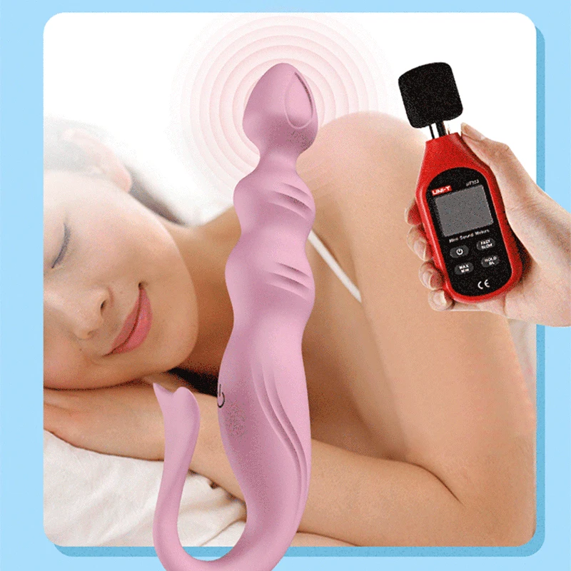 Günstige Anal Vibrator Silikon Prostata Massager G spot Anal Sex Spielzeug Für Frauen Vibrierende Anal Perlen Stecker Butt Plug Sex spielzeug Für Männer