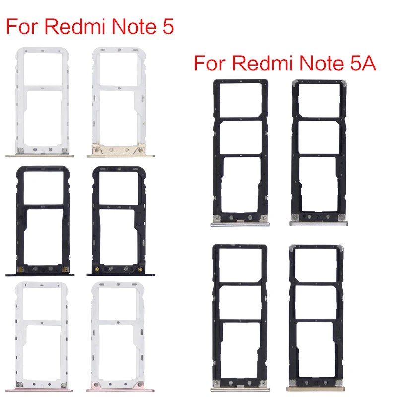 5 шт./лот слот для sim-карт держатель карт порт Redmi Note 5A | Мобильные телефоны и