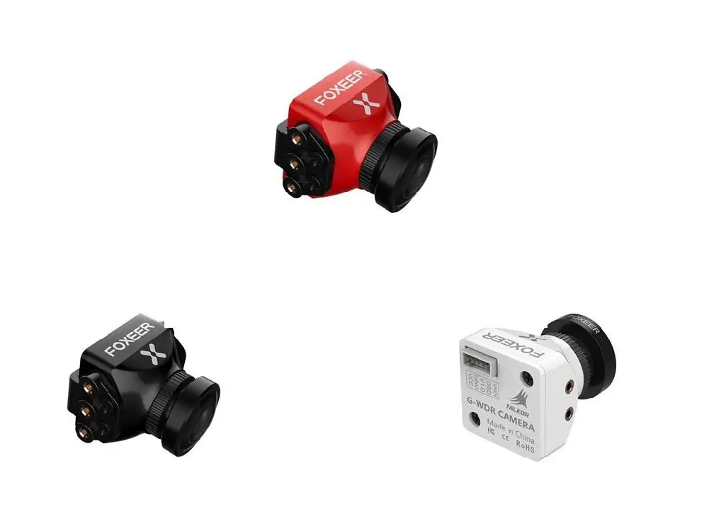 

Foxeer Falkor 1200TVL Mini/Full Size Camera 16:9/4:3 PAL/NTSC Switchable GWDR