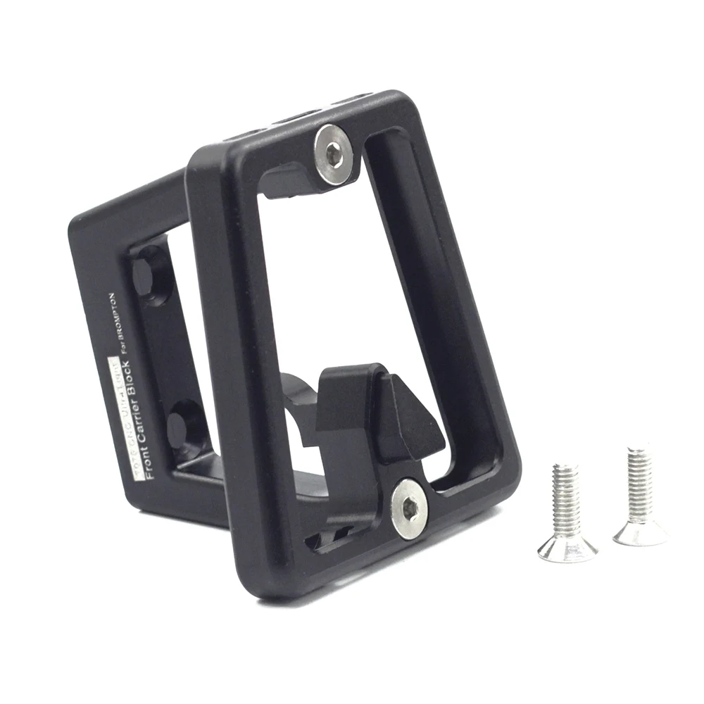 

7075 Bicycle S Bag Frame Front Carrier Block Bracket Bag Racks For Brompton Folding Bike Accessories