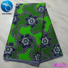 LIULANZHI африканская восковая ткань s настоящая вощеная ткань Анкара для платья дизайн принты восковая ткань 6 ярдов/партия ML2ZL34-ML2ZL64