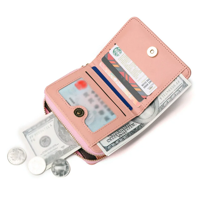 Coin-Purses-Cards-Holder-Tassels-Zipper-Heart-Moneybags-Woman-Wallet-Bags-Lady-Short-Purse-Girls-Notecase