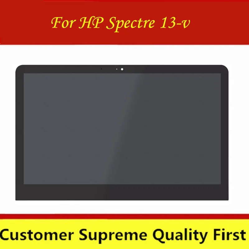 Переднее стекло FHD ЖК-экран в сборе для HP Spectre 13-v131tu 13-v132tu 13-v133tu 13-v134tu 13-v135tu 13-v136tu