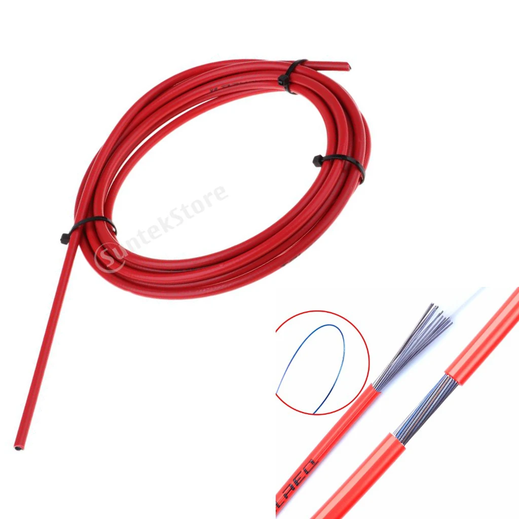 4mm Professional Bike Shift Shifter Cables Housing Road  Bicycle Cables Tube Protector Covers for 1.2mm Inner Shift Cable