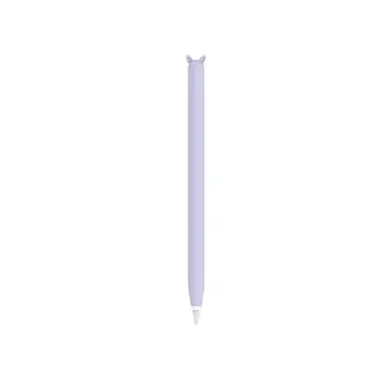 

Cat Ear Anti-scroll Silicone Protective Case Cap Cover for a-pple Pencil 1st K1AB