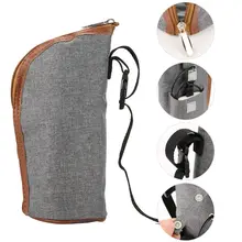 USB Baby Bottle Warmer Heater Insulated Bag Travel Cup Milk Thermostat Portable