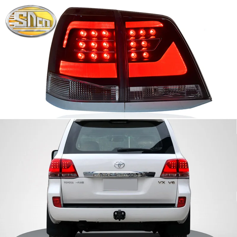 

Car LED Tail Light Taillight For Toyota Land Cruiser 200 FJ200 LC200 2008 - 2015 Rear Fog Lamp + Brake + Reverse + Turn Signal