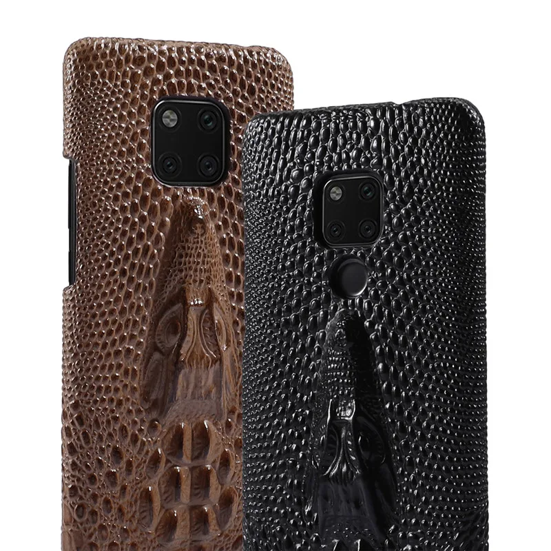 Для Hua Wei mate 20 чехол из натуральной кожи воловья кожа 3D кран задняя крышка чехол для huawei mate 20 Pro смартфон