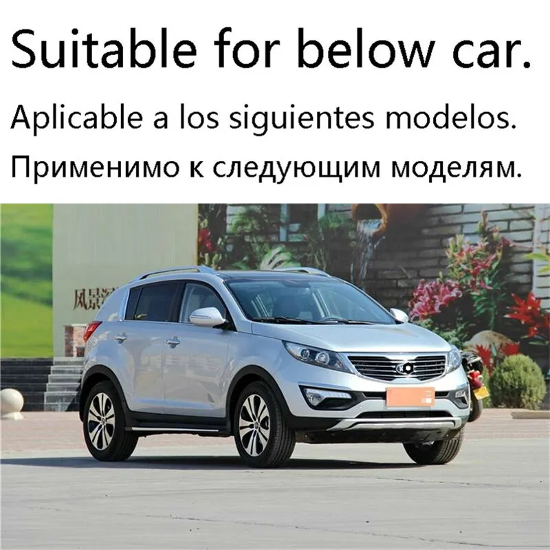 Автомобильные аксессуары для украшения, внешняя модификация, аксессуары для стайлинга, аксессуары для авто, гоночные грили 12 для Kia Sportage