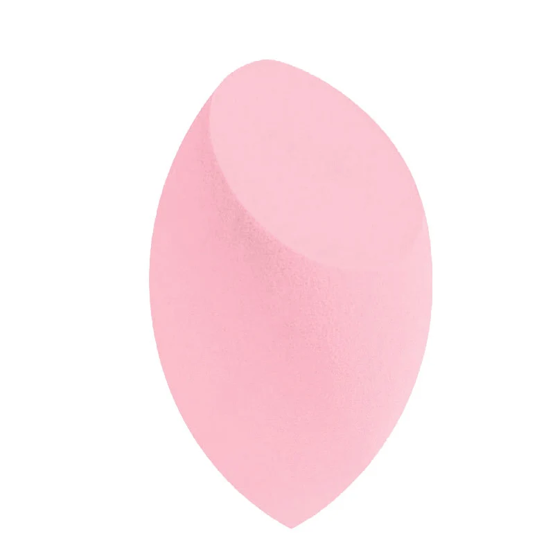 pink 1 шт., инструмент для красоты, оливковый срез, большой размер, супер мягкие губки для макияжа, основа для лица, макияж, губка, латексные косметические пуховки - Цвет: pink