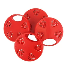 4 шт. красные бубны orff инструменты Развивающие детские игрушки Новые