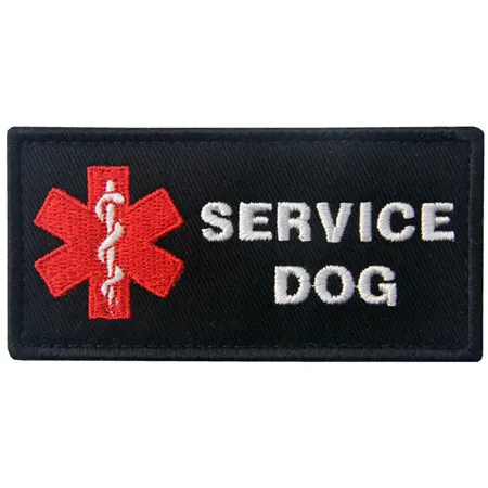 Do Not Pet Embroidery Patch Armband Badge Military Service Dog Tactical Morale Decorative Patches Sewing Applique Embellishment - Цвет: 022