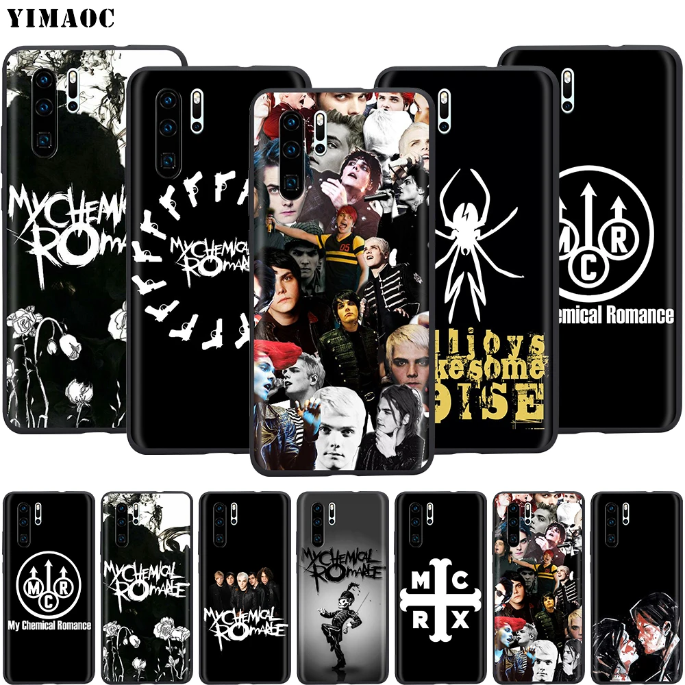 Силиконовый чехол YIMAOC My Chemical Romance MCR для Huawei Mate 10 P8 P9 P10 P20 Lite Pro P Y7 Y9 Smart Mini 2017 2018 |