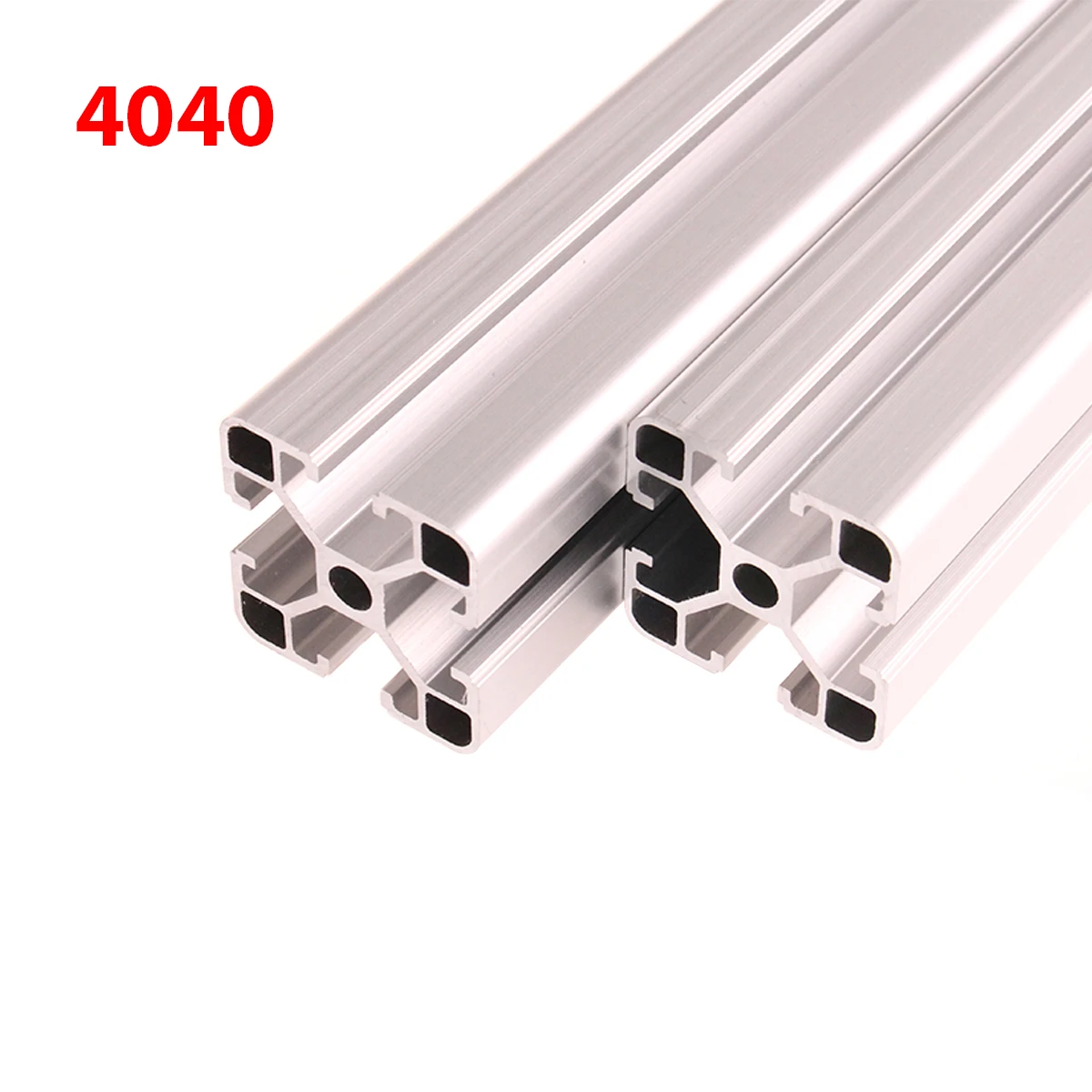 GooEquip 2 stuks 1000 mm 2040 T type Europese norm systeemprofiel aluminium profiel 20 x 40 aluminium profiel extrusies lineaire rail voor 3D printers en CNC doe het zelf lasergraveermachine GooEquip 2 stuks 1000 mm 2040 T type Europese norm systeemprofiel aluminium profiel 20 x 40 aluminium profiel extrusies lineaire rail voor 3D printers en CNC doe het zelf lasergraveermachine