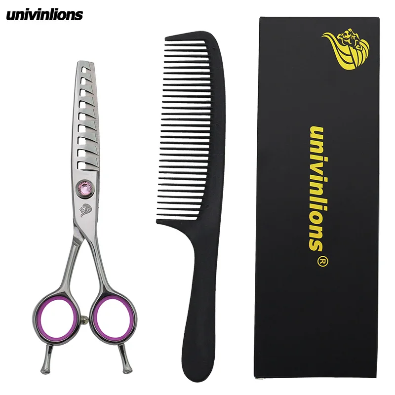 Univinlions 6 inch Thinning Scissors High Rate 30%~40% For Children Home Use Barbers Hiar | Красота и здоровье