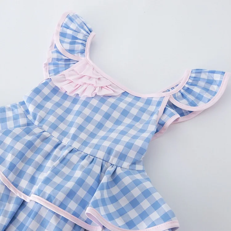 

Clothing Special Offer Childrenswear Direct Supply High-End Material Cake Dress Bow Layered Flower Boys/Flower Girls Dress