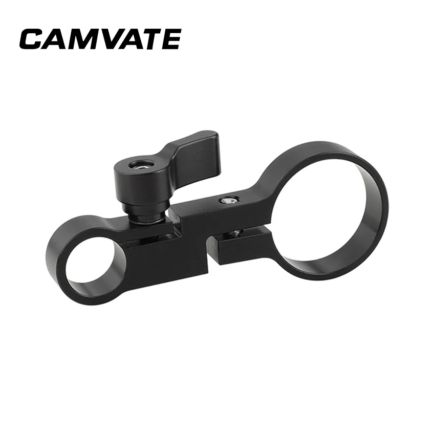 CAMVATE 2 в 1 стержневого зажима конвертер с 15 мм х 30 одним портом шест переходник