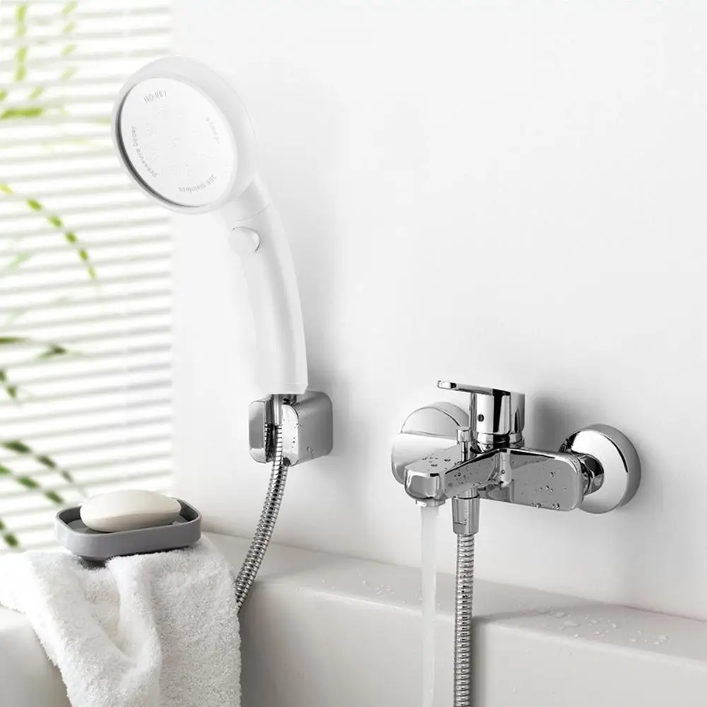 

Shower heads Automatic ABS supercharged shower with hand-held heater head water rain shower bathroom replacement