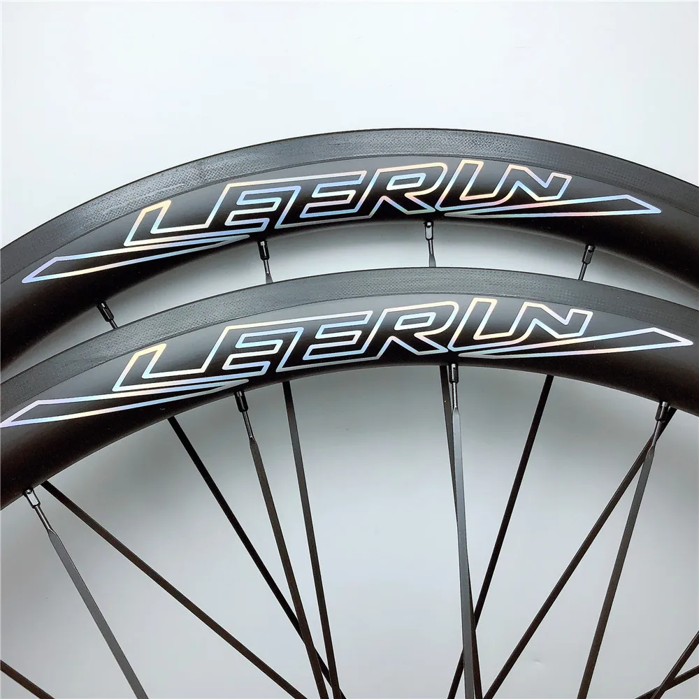 Дорожный велосипед качество Углеродные колеса LEERUN 700C базальтовая поверхность 38 мм клинчер R51 керамика центры углеродного волокна дорожное колесо Набор