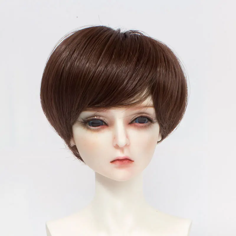 Bjd jd Кукла парик 1/3 1/4 1/6 uncle boy короткий Боб высокая температура волокно поддельные волосы кукла аксессуары кукла парик